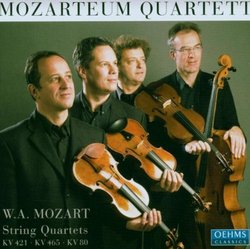 Wolfgang Amadeus Mozart: String Quartets: No.15 in d minor, K417b (K421) / No.19 in C Major