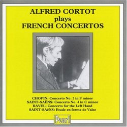 Alfred Cortot Plays French Concertos