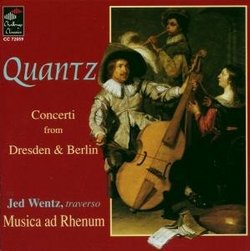 Quantz: Concerti from Dresden & Berlin