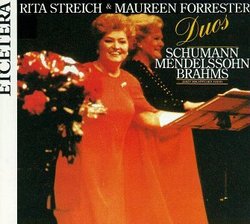 Rita Streich and Maureen Forrester: Duos