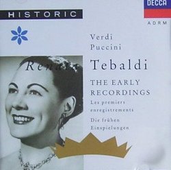 Renata Tebaldi: The Early Recordings