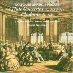 Mozart Flute Concertos in G K 313 in D 314 in C K 315