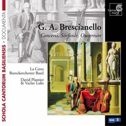 G.A. Brescianello: Concerti, Sinfonie, Ouverture