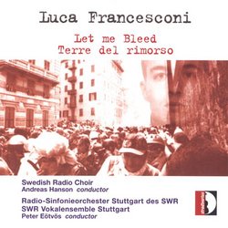 Luca Francesconi: Let me Bleed; Terre del rimorso