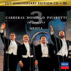 The Three Tenors 25th Anniversary [CD/DVD Combo][Limited Edition]