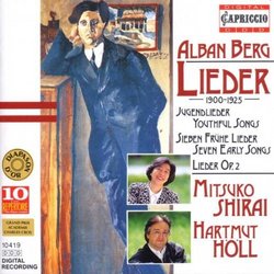 Alban Berg: Lieder, 1900-1925