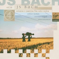 Bach: Cello Suites, Sonatas & Partitas for Solo Violin - Christian Tetzlaff & Ralph Kirshbaum  (4 CD's)