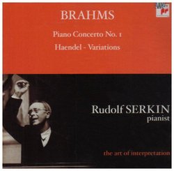 Brahms: Piano Concerto No. 1; Haendel Variations