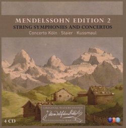 Mendelssohn: Str Sym & Ctos