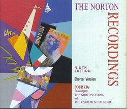 The Norton Recordings Ninth Edition (Shorter Version) by N/A (0100-01-01)