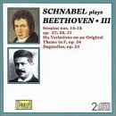 Schnabel Plays Beethoven, Vol. III