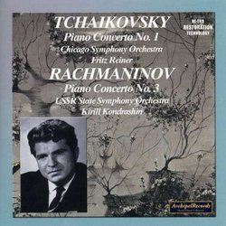 Tchaikovsky: Piano Concerto No. 1; Rachmaninov: Piano Concerto No. 3