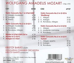 Mozart: Complete Violin Concertos