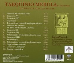 Merula: Complete Organ Music