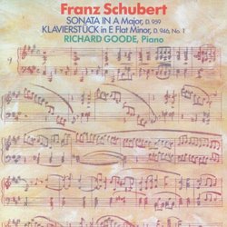 Schubert: Sonata in A major; Klavierstück in E flat minor