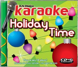 HOLIDAY TIME KARAOKE-CD