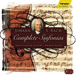 Johann S. Bach: Complete Sinfonias - Bach-Collegium Stuttgart / Helmuth Rilling