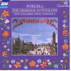 Purcell: Songs and Music from the Gresham Autograph
