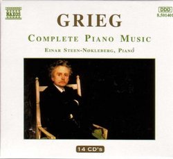 Grieg: Complete Piano Music / Einar Steen-Nokleberg (14 CD Box Set)