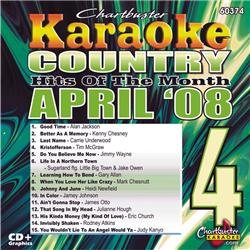 Karaoke: April 2008 Country Hits
