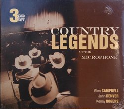 Country Legends of the Microphone [3cd Boxed Set]
