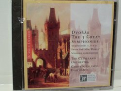 Dvorak The 3 Great Symphonies. Symphonies 7, 8 & 9 from the New World Scherzo Capriccioso. The Cleveland Orchestra. Christoph Von Dohnanyi