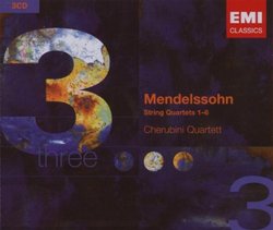Mendelssohn: String Quartets 1-6