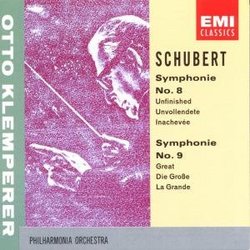 Schubert: Symphonies #8 in B minor ("Unfinished") & #9 in C major ("Great")