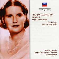 Flagstad Recitals, Vol. 4: Songs for Sunday