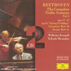 Beethoven: The Complete Violin Sonatas, Vol. 1
