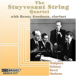 The Stuyvesant String Quartet with Benny Goodman, clarinet