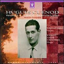 Hughes Cuenod, Volume II - Bach: Geistliche Lieder
