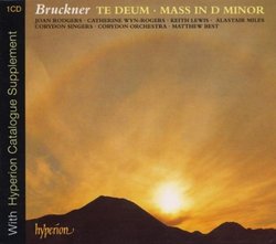 Te Deum / Mass in D Minor
