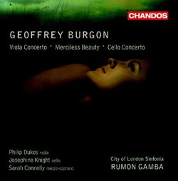 Burgon: Viola Concerto / Merciless Beauty / Cello Cto