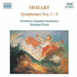 Mozart: Symphonies Nos. 1-5