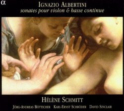 Ignazio Albertini: Sonates pour violon & bass continue