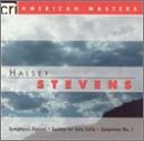 American Masters: Halsey Stevens - Symphonic Dances (1958) (London Philharmonic, George Barati, cond.) / Sonata for Solo Cello (1958) / Symphony No. 1 (1945) (Japan Philharmonic, Akeo Watanabe, cond.)