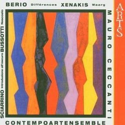 Music by Sciarrino, Bussotti, Berio and Xenakis