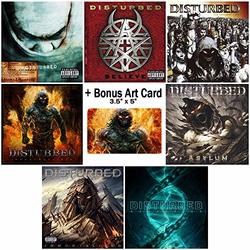 Disturbed: Complete Studio Album Discography - 7 CDs + Bonus Art Card