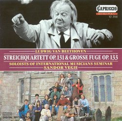 Beethoven: Streichquartett, Op. 131 & Grosse Fuge, Op. 133