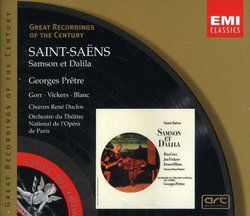 Saint-Saëns - Samson et Dalila / Gorr · Vickers · Blanc · Corazza · Prêtre