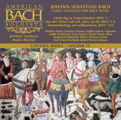 Bach: Cantata Series Volume IV - Early Cantatas for Holy Week (BWV 4, 131, 182)