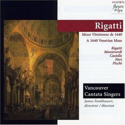 Rigatti: 1640 Venetian Mass