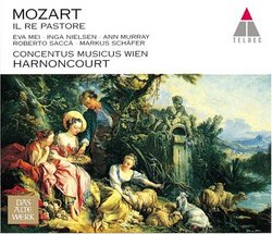 Mozart - Il Re pastore / Mei, Murray, Nielsen, Sacca, M. Schafer, Concentus musicus Wien, Harnoncourt