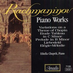 Rachmaninov: Piano Works