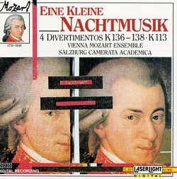 Mozart - Eine Kleine Nachtmusik, 4 Divertimentos