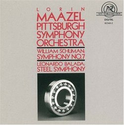 Schuman: Symphony No. 7; Balada: Steel Symphony