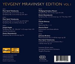 Yevgeny Mravinsky Edition, Vol. 1