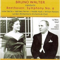 Bruno Walter in London: Beethoven Sym 9