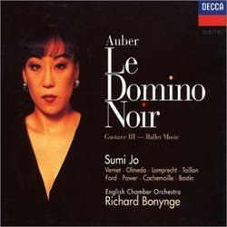 Auber - Le Domino Noir / Sumi Jo · Vernet · Ford · Power · Olmeda · Lamprecht · Bastin · Cachemaille · ECO · Bonynge